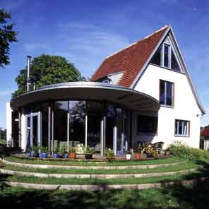 Villa in Werder - Ansicht Gartenseite